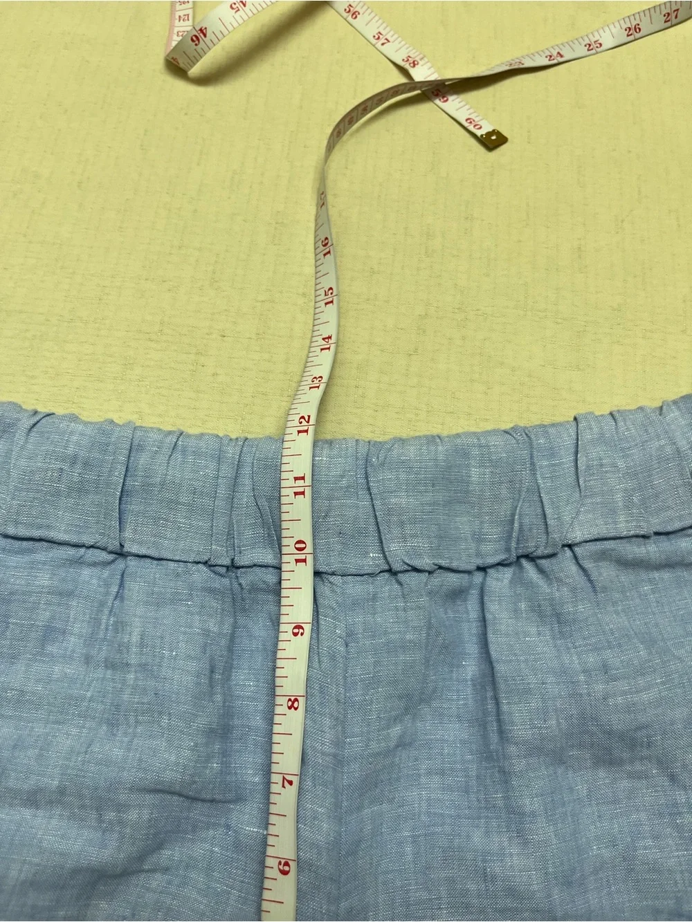 J. Crew XS french blue linen tropez shorts